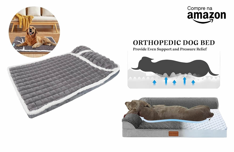 Camas ortopédicas na Amazon. Foto: Divulgação - Amazon.