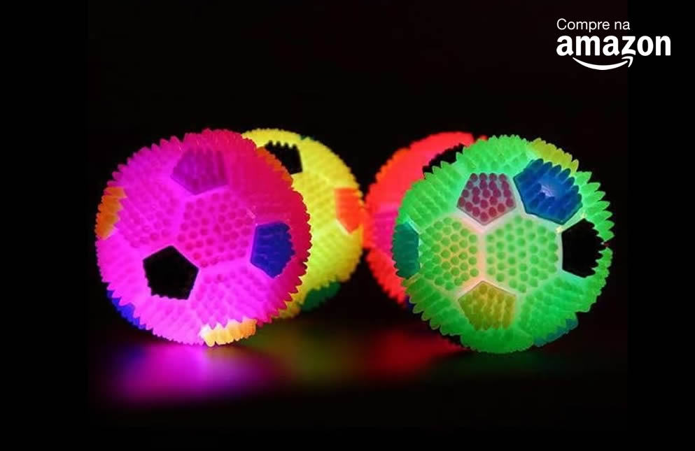 Bolinhas com leds na Amazon Brasil.